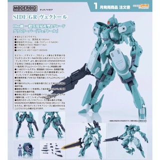 【X-Fun】預購 代理正版 GSC NAOKI MODEROID SIDE GR Vector 1/48 組裝模型