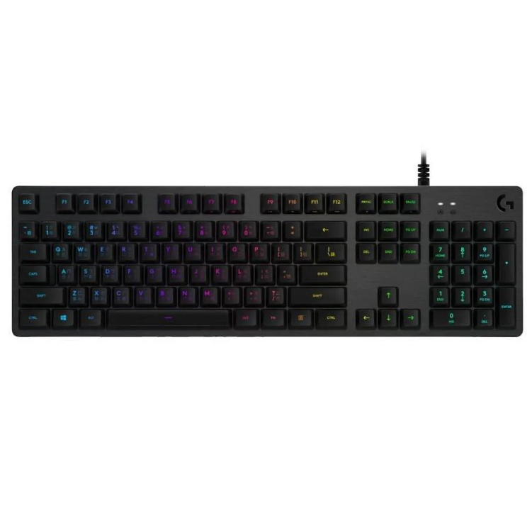 Logitech G 羅技【 G512 CARBON RGB 】 機械 遊戲鍵盤 防撥水設計 - 青軸/茶軸/紅軸