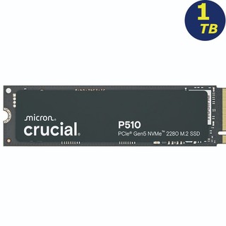 Crucial P510 1TB 1T PCIe Gen5 NVMe M.2 SSD CT1000P510SSD8 美光