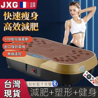 110V JXG甩脂機 抖抖機 瘦身震動瘦腰腿肚子健身器 懶人搖擺減肥運動鍛鍊 懶人運動健身器材 律動機 魔力板