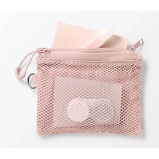 快速發貨+電子發票 日本 MUJI 無印良品 聚酯纖維雙拉鍊袋 S.M.L 三種尺寸