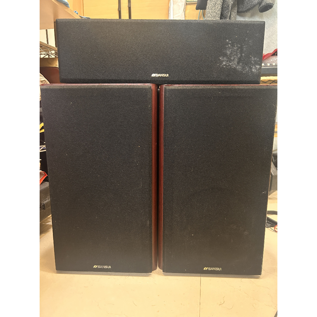 [二手] SANSUI SAS-30C/S-U770 音響 [一組共三顆]