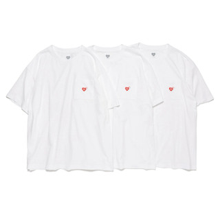 〖LIT-select〗Human Made 25SS 愛心 口袋 素T 拆售