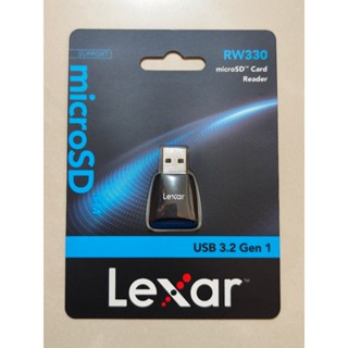 Lexar 雷克沙 RW330 MicroSD 迷你讀卡機 USB3.2 Gen1 支援DDR200讀寫速度
