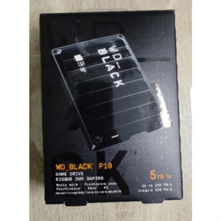 WD 威騰 BLACK P10 Game Drive 5TB 2.5吋行動硬碟