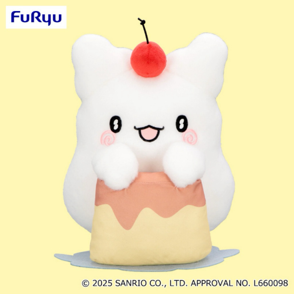 「日本空運景品」 🔥現貨 日本正版 三麗鷗 Sanrio 小幽靈花丸 吃布丁 甜點 布丁 小幽靈 花丸 娃娃 絨毛玩偶