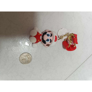Super Mario馬力歐橡膠公仔吊飾鎖匙圈