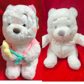 愛娃族💫全新正版雷標 珀朵美 香味🌸冬季維尼熊 小熊維尼 粉色維尼 約30公分 小熊花束 毛絨玩具娃娃卡通 可愛生日禮物