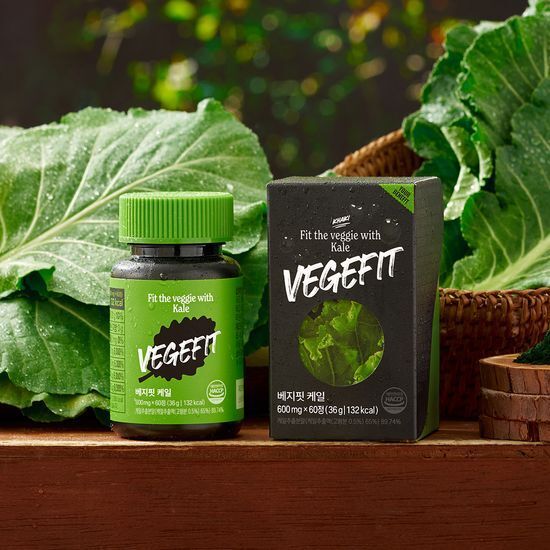 VEGEFIT蔬菜錠-羽衣甘藍 60錠/盒 買5送1