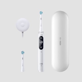BRAUN 百靈Oral-B iO7 微震科技電動牙刷-白