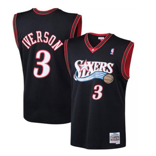 NBA Mitchell & Ness 費城 76人隊 3號 Allen Iverson 76ers 艾彿森 復古球衣