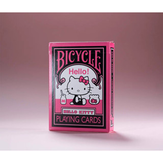 【千葉撲克】現貨秒發 Bicycle x Hello kitty 正版聯名撲克牌 凱蒂貓 花切練習 三麗鷗 卡通