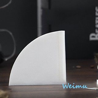 Weimu❀【臺灣現貨】V60咖啡濾紙 V型原木漿錐型濾紙 手沖咖啡1-2人份過濾V01濾杯50張