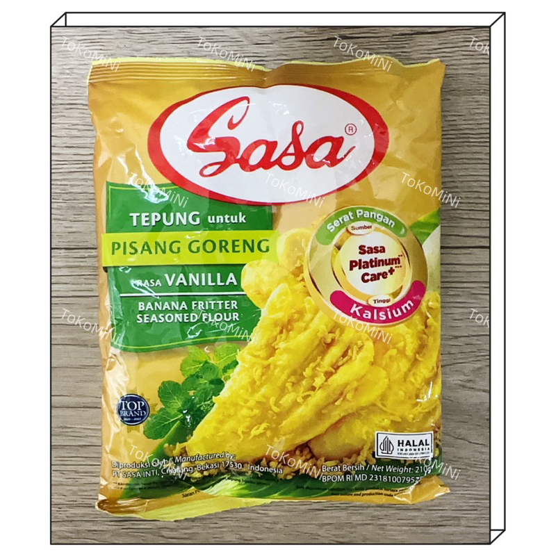 🐰TOKO MINI🐰Sasa Tepung Pisang Goreng Rasa Vanilla 香草風味酥炸粉