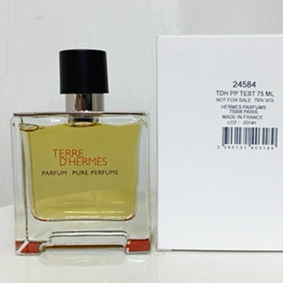 附發票 HERMES 愛馬仕 PARFUM PURE PERFUME 大地 男性香精 75ML ☆櫥窗小姐☆
