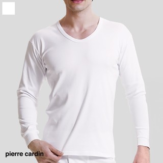 【pierre cardin 皮爾卡登】速乾厚暖U領長袖-SC17222