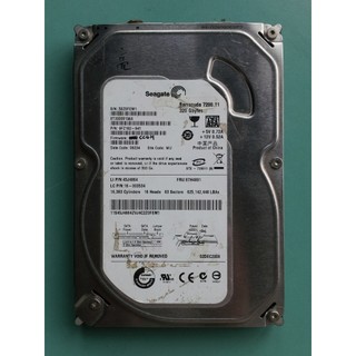 Seagate希捷 3.5吋 320GB(320G) SATA硬碟 ST3320813AS 少用良品 C107
