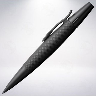 德國 輝柏 Faber-Castell e-motion 1.4mm 旋轉出芯式鉛筆: 黑武士/Pure Black