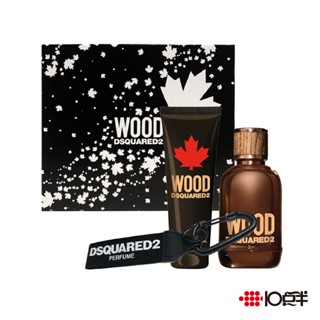 Dsquared2 WOOD 天性 男性淡香水 100ml 禮盒 ( 三件組 )〔 10點半香水美妝 〕