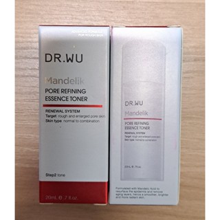 DR WU 玻尿酸保濕、杏仁酸毛孔緊緻化妝水20ML