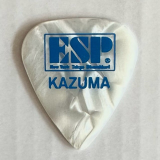 日本 ESP SIAM SHADE KAZUMA 簽名款 電吉他 pick 匹克 珍珠白色 日本製 茗詮