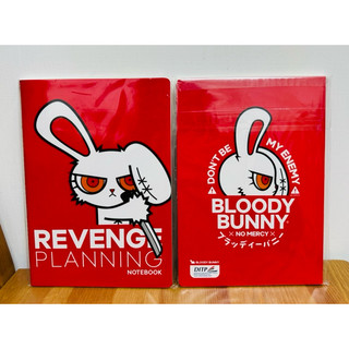 全新正品【Bloody Bunny Revenge】A5橫線筆記本/泰國熱血動作IP