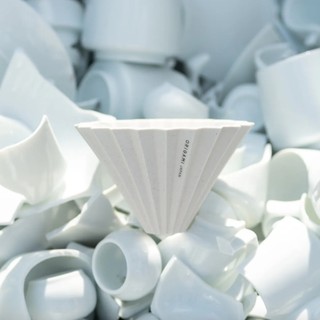 日本ORIGAMI Rework陶瓷摺紙濾杯 S/M ✺不含杯座，限量販售✺台灣總代理正貨