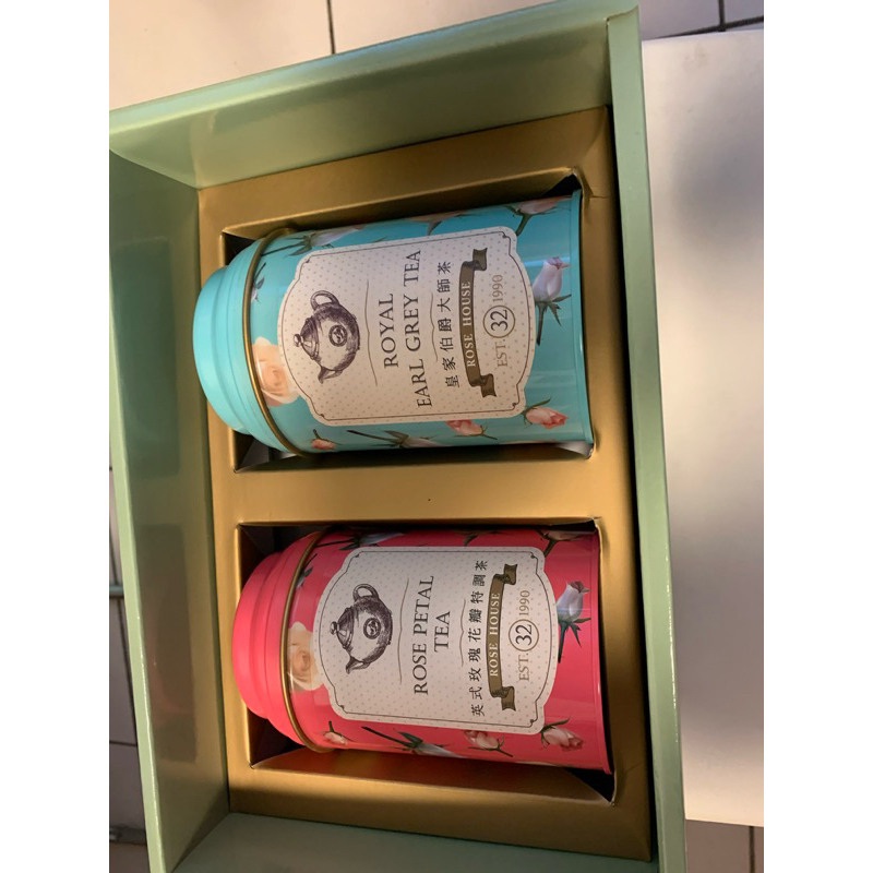 古典玫瑰園花茶組合禮盒(現貨）