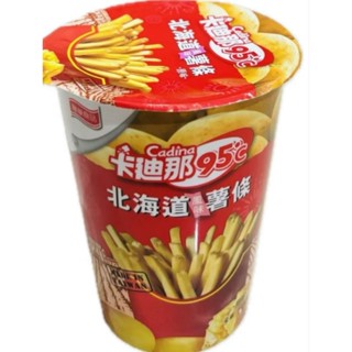 卡迪那95°C北海道風味薯條40g/8月