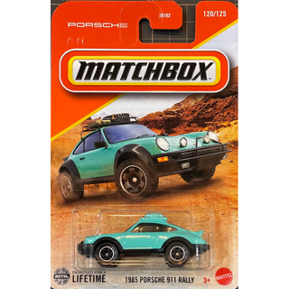 Matchbox 火柴盒 保時捷 1985 PORSCHE 911 RALLY 拉力賽