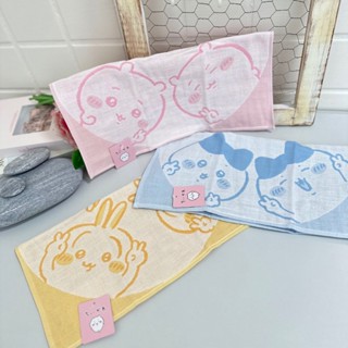 🎏現貨🎏 日本製 吉伊卡哇 紗布 手帕 小八貓 兔子 方巾 純棉 日本代購 Chiikawa 觸感柔軟 手巾 療癒