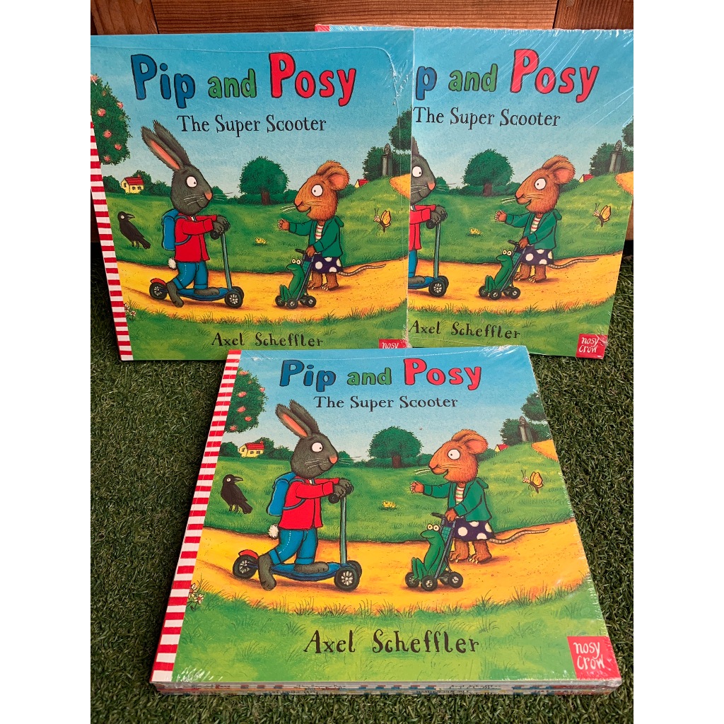 📒商品在台灣📒 Pip and Posy 波西和皮普 大開本🌿可點讀有MP3🌿支援小達人、卡米、小蝌蚪點讀筆