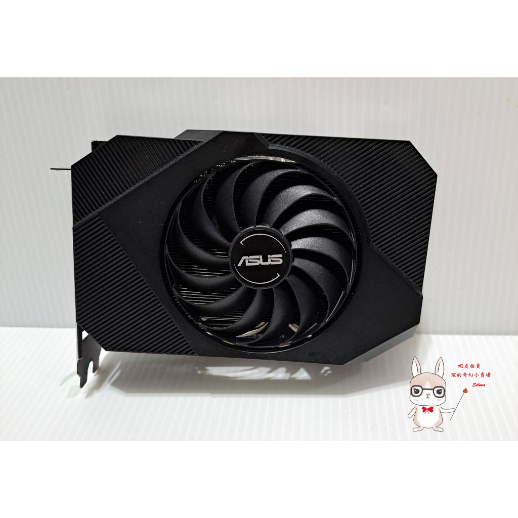 ASUS PH-RTX3050 8G 9成新 舊機升級好選擇 已完成清潔保養測試 單風扇 小卡 小機殼不二選擇