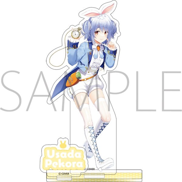 【旅人事務所】日空版 Hololive 全人類兔化計畫 兎田ぺこら Pekora 兔田佩克拉 不思議兔子 壓克力 立牌