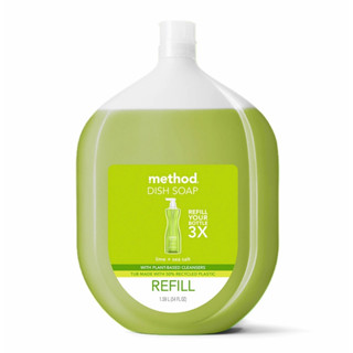 美則 純淨洗碗精補充瓶-萊姆海鹽1590ml Method Dish Soap Refill-Lime+Sea Salt