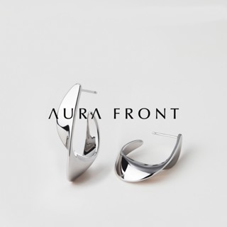 【Aura Front】Twist耳飾耳環 S925純銀 高階感 禮盒包裝 臺灣發貨