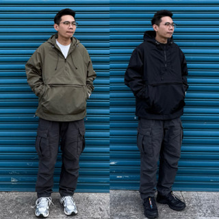 【AND THEN】（每天出貨）J6090 防潑水 衝鋒衣 防風外套 風衣 多口袋 雙拉鏈 衝鋒外套 登山 騎車
