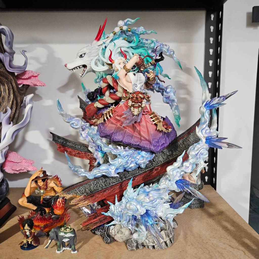 [GK現貨] 作伴工作室 海賊王 航海王 大和 鬼武士 GK 雕像 高55 無缺小損 非翻模