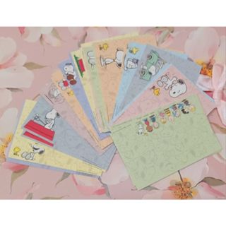 ˚₊☆ .・°‧˚₊☆ 史努比名片卡 小卡片 留言卡 心意卡正版現貨 附收納盒 108張 18款圖案♡♡♡