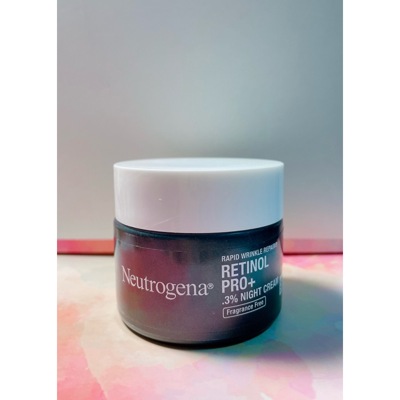 Neutrogena 露得清 A醇乳霜 面霜 晚霜 黑霜 Pro+ 0.3% Retinol 48g