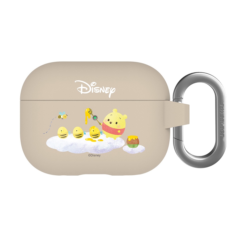 【TOYSELECT】Disney Ufufy-小熊維尼的蜂蜜攪拌棒強悍防摔AirPods保護套