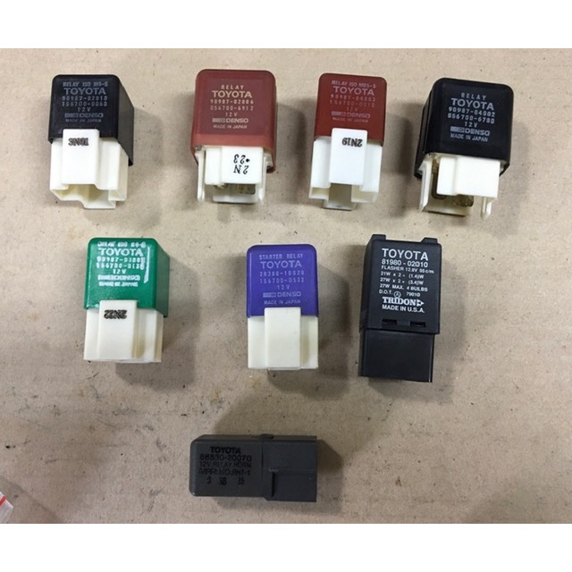 TOYOTA 豐田 Corolla tercel altis camry 原廠 繼電器 中古汽車零件-93