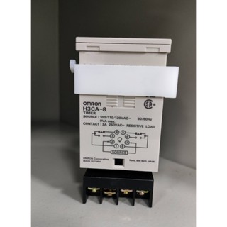 OMRON 數位計時器 固態計時器 H3CA-8 含底座 100-120VAC