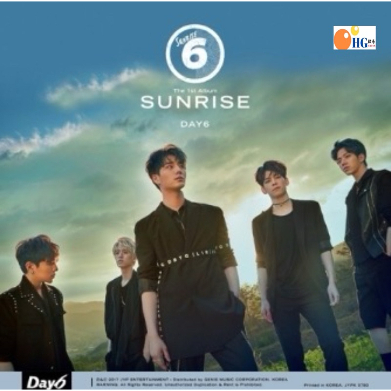 韓居🇰🇷現貨 DAY6 - VOL.1 [SUNRISE] 正規一輯 專輯