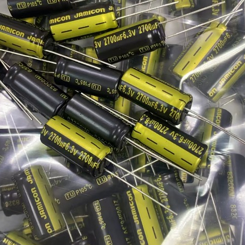 JAMICON 電容2700uF/6.3V 尺寸 10*20mm 電解電容 直插電容 直插電解電容