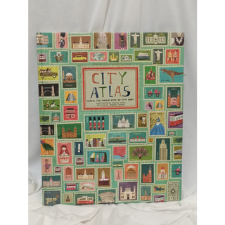 ＊謝謝啦＊二手英文繪本 / City Atlas: Travel the World with 30 City Maps