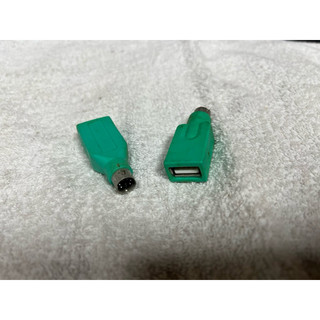 [二手]USB轉PS2 公轉母 轉接頭