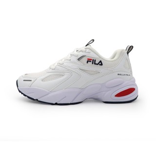 FILA 白色 休閒 復古 厚底 老爹鞋 運動鞋 女款 J2847【新竹皇家5-J907X-123】