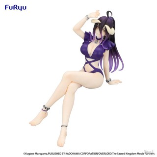 【預購2025年8月】Furyu 景品 OVERLORD 雅兒貝德 泡麵蓋公仔 紫色泳裝Ver 東海模型