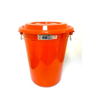 ★發發塑膠★臺製+含稅 66L 72L 86L 附蓋 萬能桶 萬年桶 儲水桶 垃圾桶 收納桶 波力桶 廚餘桶